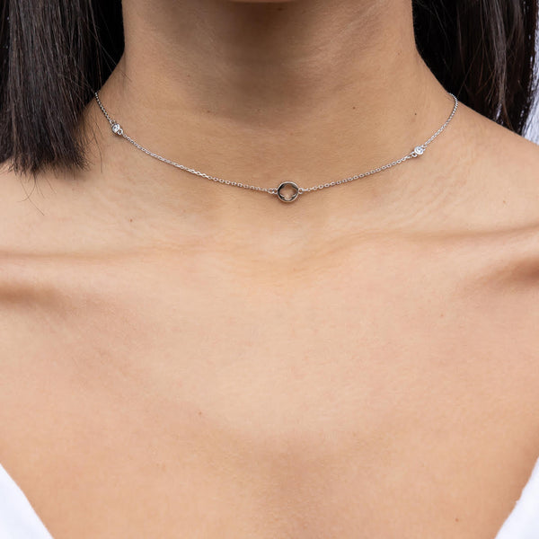 Fortuna Necklace Silver